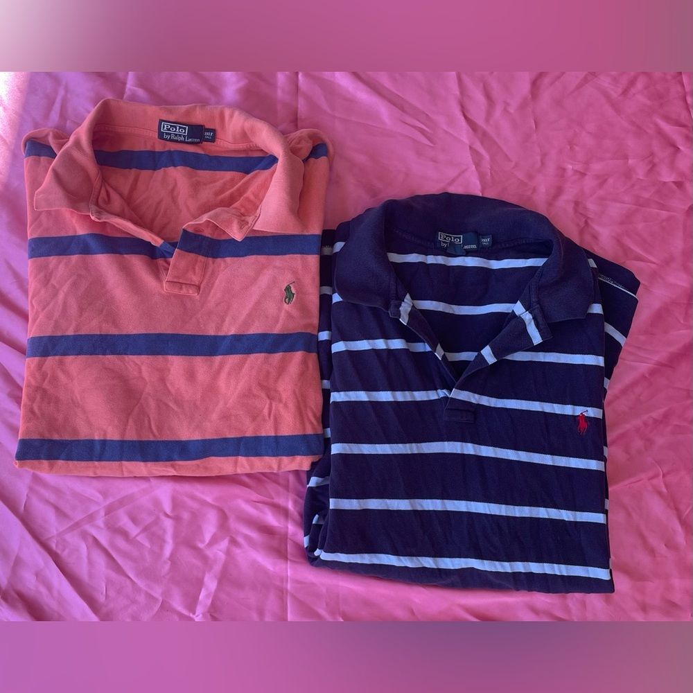 Bundle of Two Polo by Ralph Lauren Button UPS size 3XL Tall